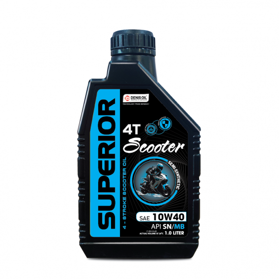 SUPERIOR 10W40 DẦU ĐỘNG CƠ XE TAY GA 4T SUPERIOR 10W40 DẦU ĐỘNG CƠ XE TAY GA 4T